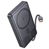 magsafe baterija - Hoco Q44 Magnetic, 10000mAh, 20W, juodas (black) - 6 nuotrauka