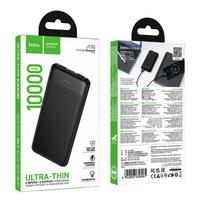 power bank 10000 mah - Hoco J153, 10000mAh, 10W, juodas - 3 nuotrauka