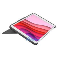 ipad klaviatura - Logitech Combo Touch QWERTZ Šveicarų (Swiss) Graphite - 4 nuotrauka