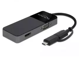 hdmi 2.1 kabelis - Delock USB 3.0 to 4K HDMI + VGA - 2 nuotrauka