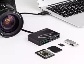 microsd cards - DeLOCK 91756 card reader Black - 2 nuotrauka