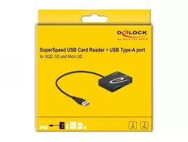 microsd cards - DeLOCK 91756 card reader Black - 3 nuotrauka