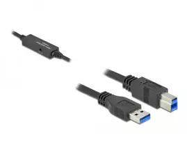 usb a usb b 3.0 - Laidas Delock, juoda - 2 nuotrauka