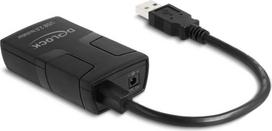 usb kistukas usb lizdas - DeLOCK USB 2.0 izoliatorius Type-A kištukas į lizdą 5 kV galvaninė izoliacija Juoda (Black) - 4 nuotrauka
