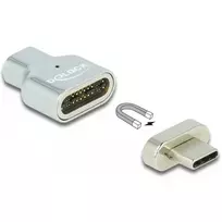 thunderbolt 2 adapter - USB adapteris Delock USB-C - Thunderbolt 3 Sidabrinis (66433) - 4 nuotrauka
