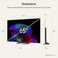 4k 120hz televizoriai - LG OLED65C6ELB - 5 nuotrauka