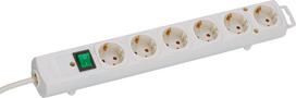 ilgintuvas 5 lizdai - Brennenstuhl Comfort-Line Plus 1153320100, 6 lizdų, 2 m, su jungikliu, Baltas (White) - 6 nuotrauka