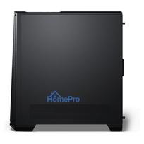tempered glass pc case - Phanteks Eclipse G400A Midi-Tower Juodas (Black) - 4 nuotrauka