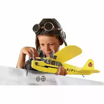 rc lektuvas - Jamara J3-CUB nuotolinio valdymo lėktuvas su giroskopu 2CH 2.4GHz - 4 nuotrauka