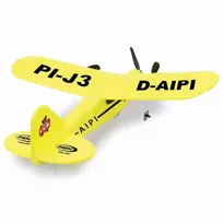 rc lektuvas - Jamara J3-CUB nuotolinio valdymo lėktuvas su giroskopu 2CH 2.4GHz - 8 nuotrauka