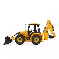 krautuvas zaislas - Jamara JCB Backhoe Loader 404980 1:20 Oranžinė  - 4 nuotrauka