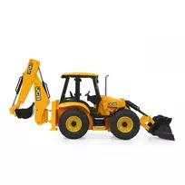 krautuvas zaislas - Jamara JCB Backhoe Loader 404980 1:20 Oranžinė  - 5 nuotrauka