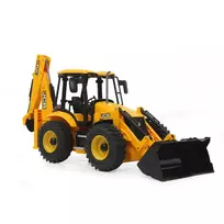krautuvas zaislas - Jamara JCB Backhoe Loader 404980 1:20 Oranžinė  - 6 nuotrauka