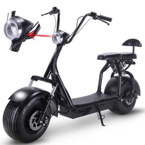 scooter paspirtukai - Ecorider Electric Scooter QS-02 1000 W - 3 nuotrauka