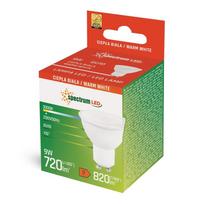 10w gu10 3000k - Spectrum Led Spot 10W GU10 690lm 3000K - 2 nuotrauka