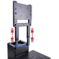 sim rig - RaceRoom Race Rig Frame, Sim Rig (Juodas - Black) - 3 nuotrauka