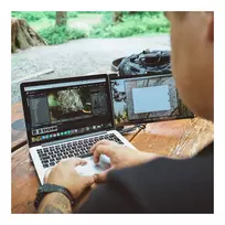 nesiojamas monitorius - Mobile Pixels Duex Plus DS 13.3" Full HD, juodas - 3 nuotrauka