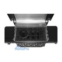 grill mustang - MUSTANG CHARLESTON 5+1 Dujinė kepsninė (Gas Grill) Juoda (Black) - 3 nuotrauka