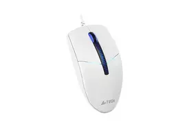 tyli pele laidine - A4Tech N-530S Baltas (White) USB - 2 nuotrauka