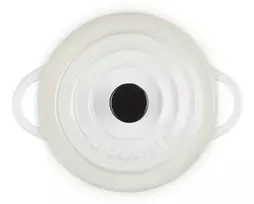 puodas orkaitei - Le Creuset Mini Cocotte 0,25 l Meringue (71901107160100) - 3 nuotrauka
