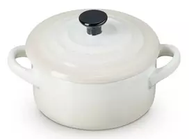 puodas orkaitei - Le Creuset Mini Cocotte 0,25 l Meringue (71901107160100) - 6 nuotrauka