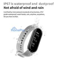 ismanieji laikrodziai rozinis - MyTime MT6-PI Smart Band Pink (Rožinis) - 2 nuotrauka