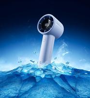 ventiliatorius rankinis - JisuLife Handheld Fan 10S (5000mAh) Mėlyna (Blue) - 2 nuotrauka