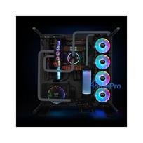 rgb fan - Thermaltake Riing Duo 14 LED RGB TT Premium Edition 140mm 3 Pack - 2 nuotrauka