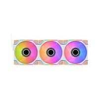 argb fan pack - Thermaltake SWAFAN 120 EX INFINITY Snow Wood Edition 3Pack - 3 nuotrauka