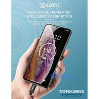 usb type c charging cable - iKaku KSC-107 USB-A to Type-C 1m Black - 4 nuotrauka