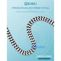 usb type c charging cable - iKaku KSC-107 USB-A to Type-C 1m Black - 5 nuotrauka