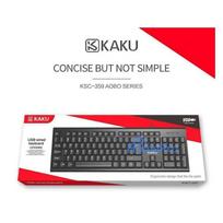 belaide klaviatura kompiuteriui - iKaku KSC-359 Juoda (Black) Belaidė Klaviatūra - 6 nuotrauka