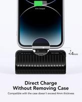 5000 mah power bank - Veger PlugOn (W0558P), 5000mAh, 20W, Lightning, juodas (black) - 5 nuotrauka