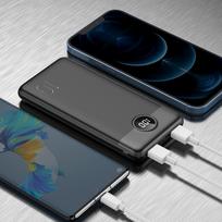 power bank 10000 mah - Veger L10S (W1105PD), 10000mAh, 20W, juodas (black) - 5 nuotrauka
