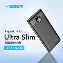 power bank 10000 mah - Veger L10S (W1105PD), 10000mAh, 20W, juodas (black) - 11 nuotrauka
