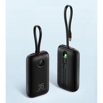 10000mah power bank - Veger K1 (W1188), 10000mAh, 35W, juodas (black) - 2 nuotrauka