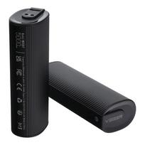 ranku sildytuvas - VEGER W0587, 2 x 5000mAh, 2.4A, rankų šildytuvas, juodas ir sidabrinis - 4 nuotrauka