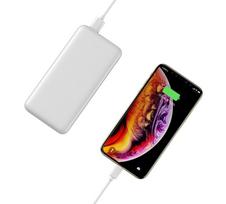 power bank 10000 mah - Veger A10 (W1065), 10000mAh, 10W, baltas - 5 nuotrauka