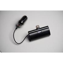 5000 mah power bank - Forcell F-Energy Power Plug F5K3, 5000mAh, 20W, Lightning, juodas (black) - 7 nuotrauka