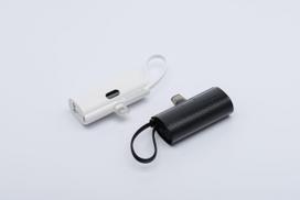 5000 mah power bank - Forcell F-Energy Power Plug F5K3, 5000mAh, 20W, Lightning, juodas (black) - 9 nuotrauka