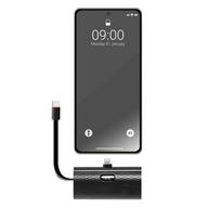 5000 mah power bank - Forcell F-Energy Power Plug F5K3, 5000mAh, 20W, Lightning, juodas (black) - 14 nuotrauka