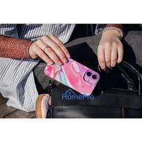 iphone 15 pin - Forcell F-Protect Mirage Military Drop-Tested Case with MagSafe for iPhone 15 Pro Max Rožinis Marmuras (Pink Marble) - 3 nuotrauka