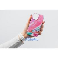 iphone 15 pin - Forcell F-Protect Mirage Military Drop-Tested Case with MagSafe for iPhone 15 Pro Max Rožinis Marmuras (Pink Marble) - 9 nuotrauka