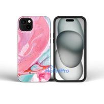 iphone 15 pin - Forcell F-Protect Mirage Military Drop-Tested Case with MagSafe for iPhone 15 Pro Max Rožinis Marmuras (Pink Marble) - 14 nuotrauka