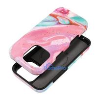 iphone 15 pin - Forcell F-Protect Mirage Military Drop-Tested Case with MagSafe for iPhone 15 Pro Max Rožinis Marmuras (Pink Marble) - 16 nuotrauka