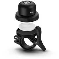 gps dviraciui - MiLi Mibell GPS Bluetooth Skambutis su lokatoriumi Juodas (Black) - 2 nuotrauka