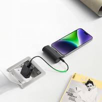 5000mah powerbank - Blue Star W0556P, 5000mAh, 2.1A, Lightning, juodas (black) - 3 nuotrauka