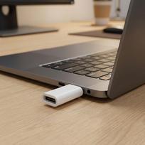 type c i micro usb - BlueStar Adapteris Type C į Micro USB Blue Star - Baltas (White) - 3 nuotrauka