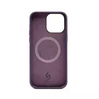 iphone 14 nugarele - Connect Apple iPhone 14 Pro Max Premium MagSafe Soft Touch Silicone Case - Violetinis (Purple) - 2 nuotrauka