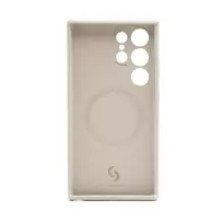 galaxy s24 ultra samsung silicone - Connect Samsung Galaxy S24 Ultra Premium Quality Magnetic Soft Touch Silicone Case Pilkas (Grey) - 2 nuotrauka